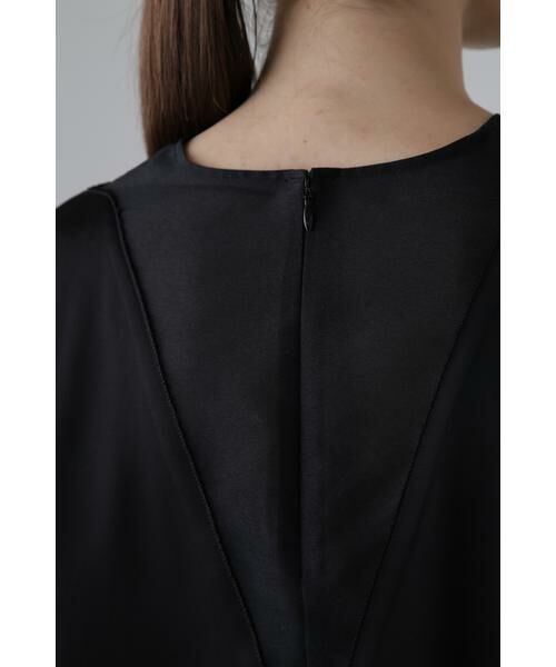 ADORE / アドーア シャツ・ブラウス | ＜BLACK LABEL＞ ハイツイストウールサテンブラウス | 詳細8