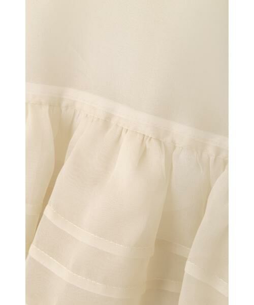 ADORE / アドーア シャツ・ブラウス | <BLACK LABEL> シルクオーガンジーブラウス | 詳細10