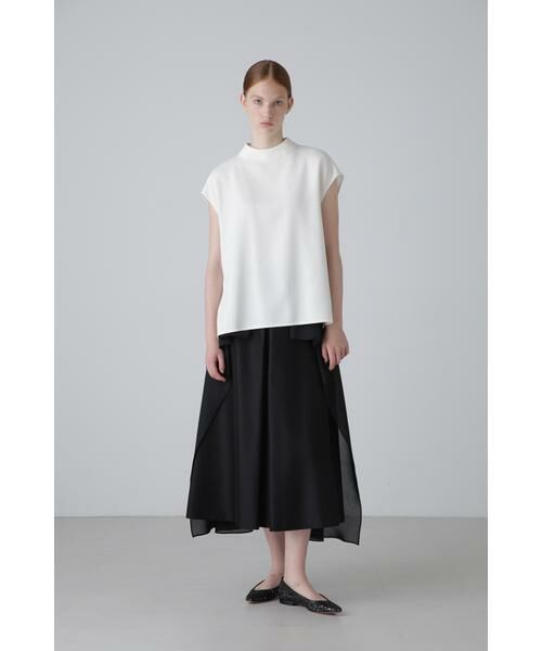 ADORE / アドーア スカート | <BLACK LABEL> シルクダブルクロススカート | 詳細1