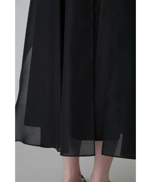 ADORE / アドーア スカート | <BLACK LABEL> シルクダブルクロススカート | 詳細7