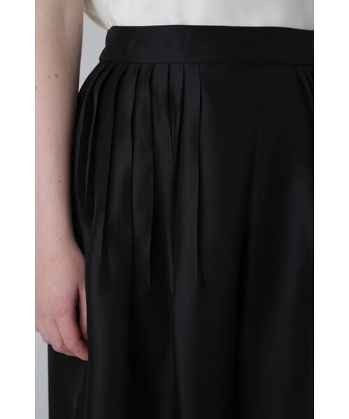 ADORE / アドーア パンツ | <BLACK LABEL> シルクダブルクロスパンツ | 詳細9