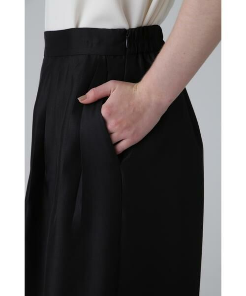 ADORE / アドーア パンツ | <BLACK LABEL> シルクダブルクロスパンツ | 詳細10