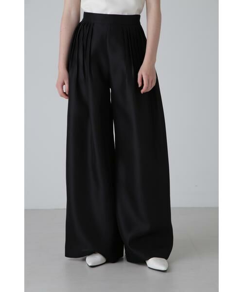 ADORE / アドーア パンツ | <BLACK LABEL> シルクダブルクロスパンツ | 詳細4