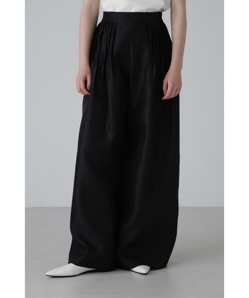 ADORE / アドーア パンツ | <BLACK LABEL> シルクダブルクロスパンツ | 詳細5