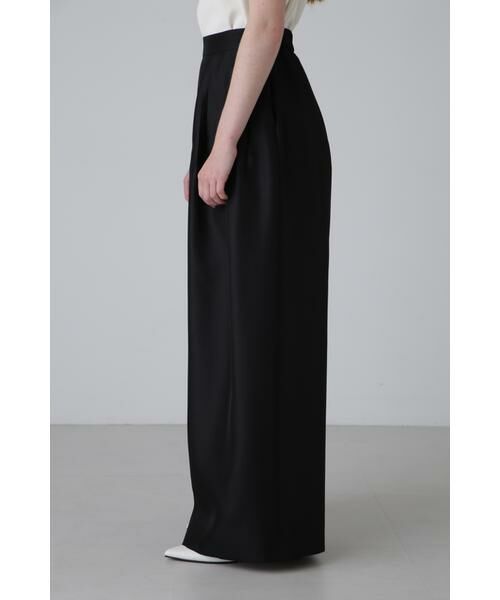 ADORE / アドーア パンツ | <BLACK LABEL> シルクダブルクロスパンツ | 詳細6