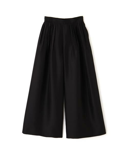 ADORE / アドーア パンツ | <BLACK LABEL> シルクダブルクロスパンツ（ブラック）