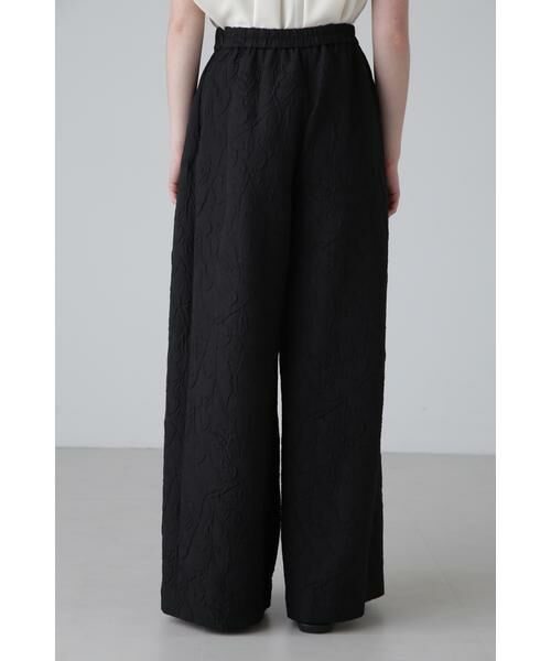 ADORE / アドーア パンツ | <BLACK LABEL> ドローイングジャガードパンツ | 詳細4