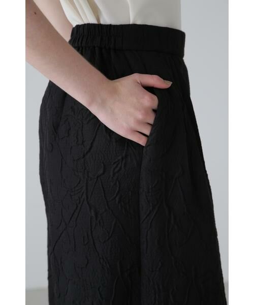 ADORE / アドーア パンツ | <BLACK LABEL> ドローイングジャガードパンツ | 詳細6
