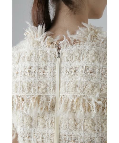 ADORE / アドーア ワンピース | ＜BLACK LABEL＞ ＭＡＬＨＩＡプードルツィードワンピース | 詳細8