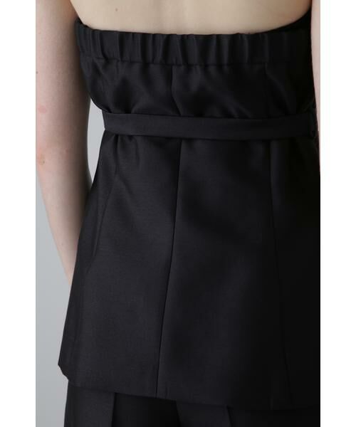 ADORE / アドーア ワンピース | <BLACK LABEL> シルクウールツイルセットアップ | 詳細11