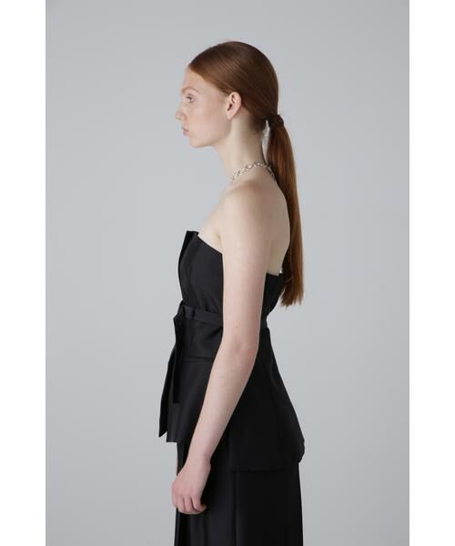 ADORE / アドーア ワンピース | <BLACK LABEL> シルクウールツイルセットアップ | 詳細5