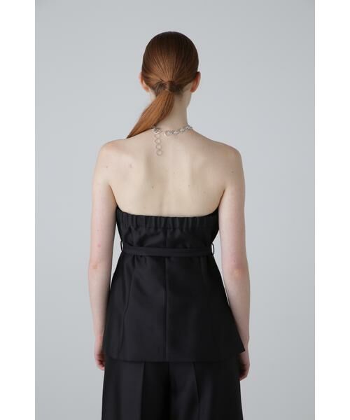 ADORE / アドーア ワンピース | <BLACK LABEL> シルクウールツイルセットアップ | 詳細6