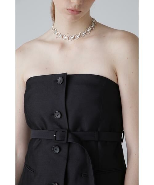 ADORE / アドーア ワンピース | <BLACK LABEL> シルクウールツイルセットアップ | 詳細7