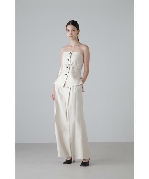 ADORE / アドーア ワンピース | <BLACK LABEL> シルクウールツイルセットアップ | 詳細15