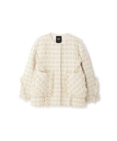 ADORE / アドーア テーラードジャケット | ＜BLACK LABEL＞ ＭＡＬＨＩＡプードルツィードジャケット