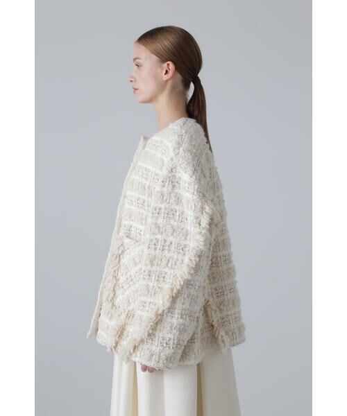 ADORE / アドーア テーラードジャケット | ＜BLACK LABEL＞ ＭＡＬＨＩＡプードルツィードジャケット | 詳細3