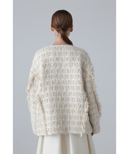 ADORE / アドーア テーラードジャケット | ＜BLACK LABEL＞ ＭＡＬＨＩＡプードルツィードジャケット | 詳細4