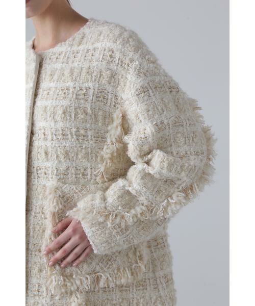 ADORE / アドーア テーラードジャケット | ＜BLACK LABEL＞ ＭＡＬＨＩＡプードルツィードジャケット | 詳細7