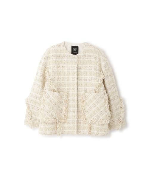 ADORE / アドーア テーラードジャケット | ＜BLACK LABEL＞ ＭＡＬＨＩＡプードルツィードジャケット（エクリュ1）