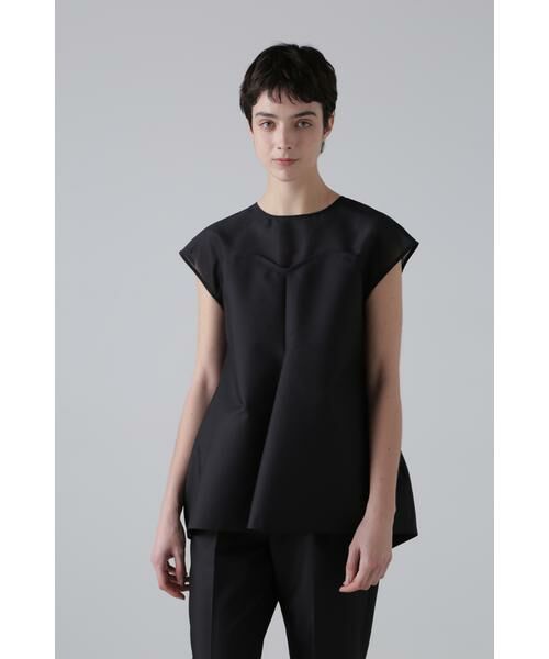 ADORE / アドーア シャツ・ブラウス | ＜BLACK LABEL＞ ハイデンシティダブルクロスブラウス | 詳細1