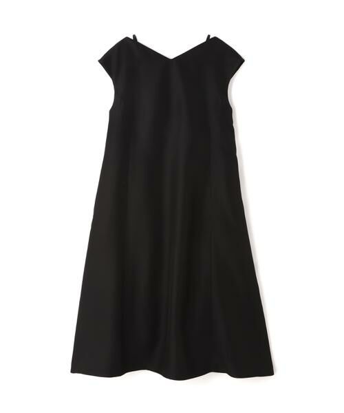 ADORE / アドーア ワンピース | ＜BLACK LABEL＞ シルクタフタワンピース（ブラック）