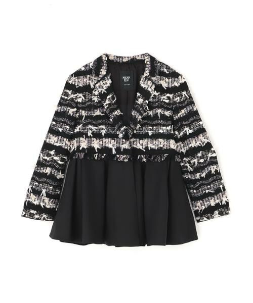 ADORE / アドーア テーラードジャケット | ＜BLACK LABEL＞ヘイジーサクラツィードジャケット | 詳細1