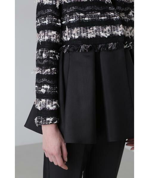 ADORE / アドーア テーラードジャケット | ＜BLACK LABEL＞ヘイジーサクラツィードジャケット | 詳細7