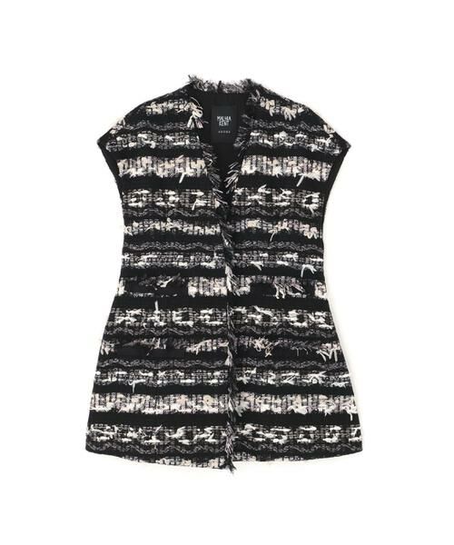 ADORE / アドーア テーラードジャケット | ＜BLACK LABEL＞ヘイジーサクラツィードジレ | 詳細1