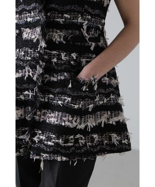 ADORE / アドーア テーラードジャケット | ＜BLACK LABEL＞ヘイジーサクラツィードジレ | 詳細7