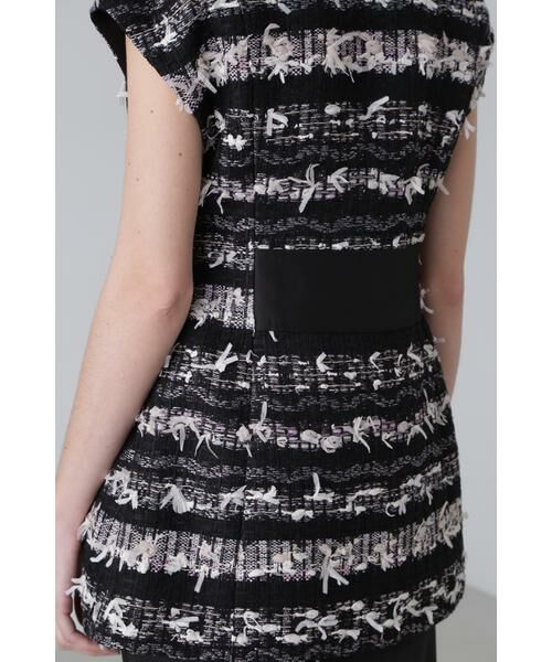 ADORE / アドーア テーラードジャケット | ＜BLACK LABEL＞ヘイジーサクラツィードジレ | 詳細8