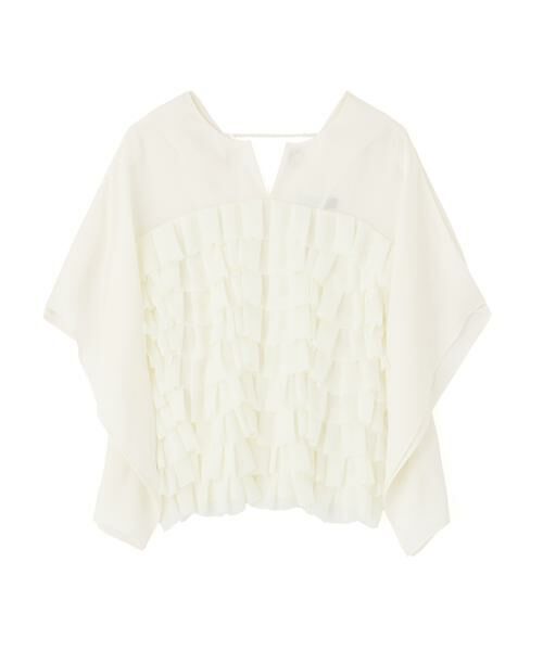 ADORE / アドーア シャツ・ブラウス | ＜BLACK LABEL＞シルキーツイルブラウス（ホワイト）