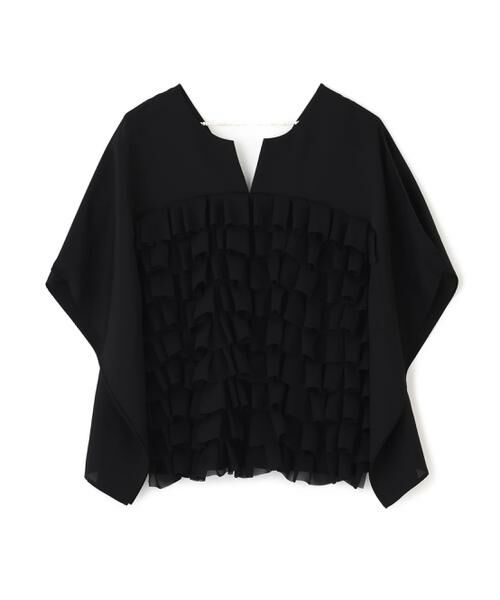 ADORE / アドーア シャツ・ブラウス | ＜BLACK LABEL＞シルキーツイルブラウス（ブラック）