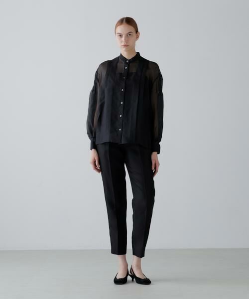 ADORE / アドーア シャツ・ブラウス | ＜BLACK LABEL＞シルクオーガンブラウス | 詳細2