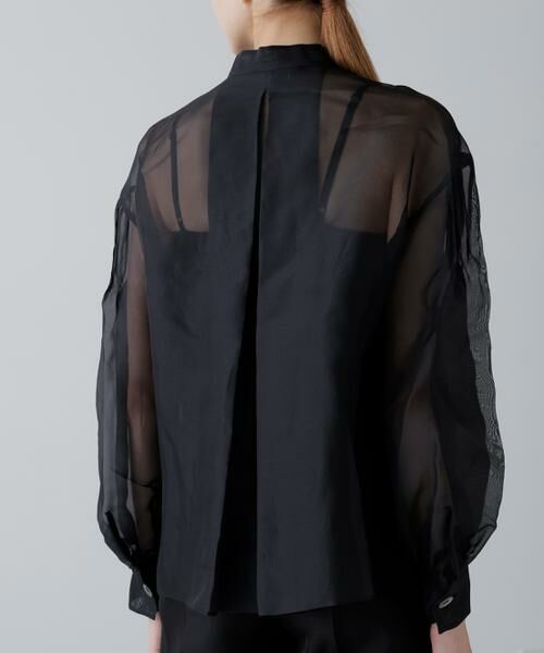ADORE / アドーア シャツ・ブラウス | ＜BLACK LABEL＞シルクオーガンブラウス | 詳細8