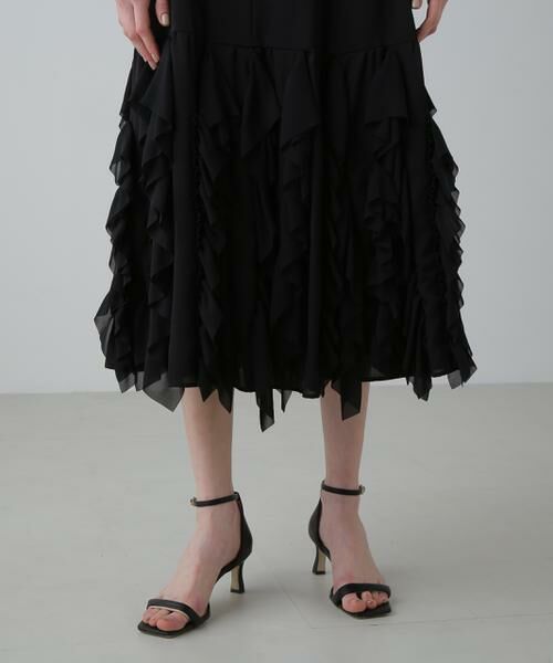 ADORE / アドーア スカート | ＜BLACK LABEL＞シルキーツイルスカート | 詳細9