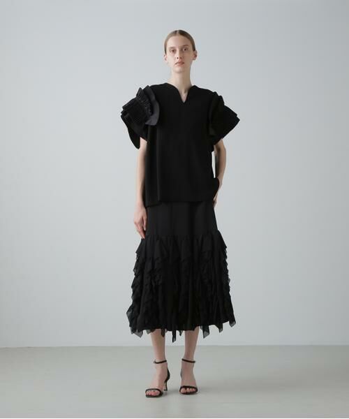 ADORE / アドーア スカート | ＜BLACK LABEL＞シルキーツイルスカート | 詳細2