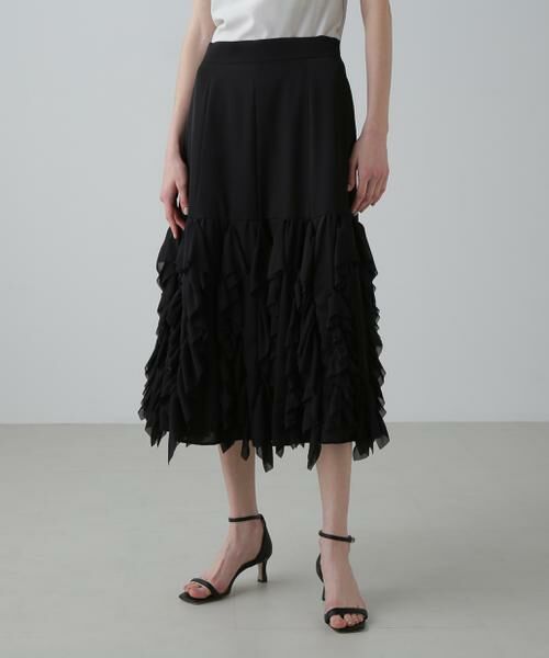 ADORE / アドーア スカート | ＜BLACK LABEL＞シルキーツイルスカート | 詳細4