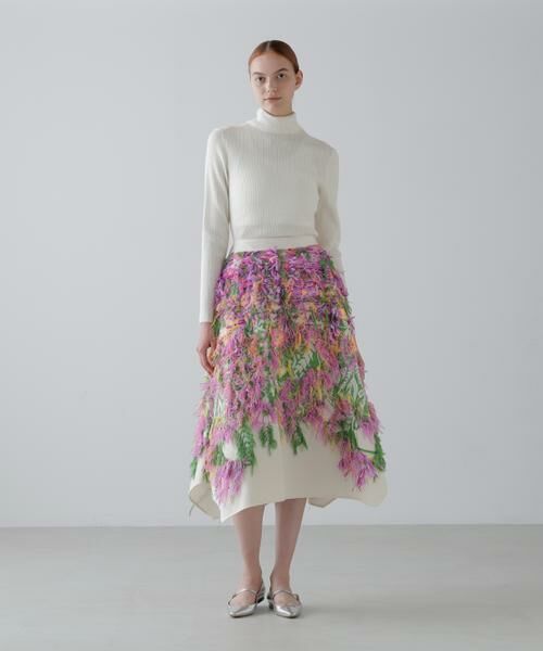 ADORE / アドーア スカート | ＜BLACK LABEL＞ＭＡＬＨＩＡライオットオブカラージャガードスカート | 詳細1