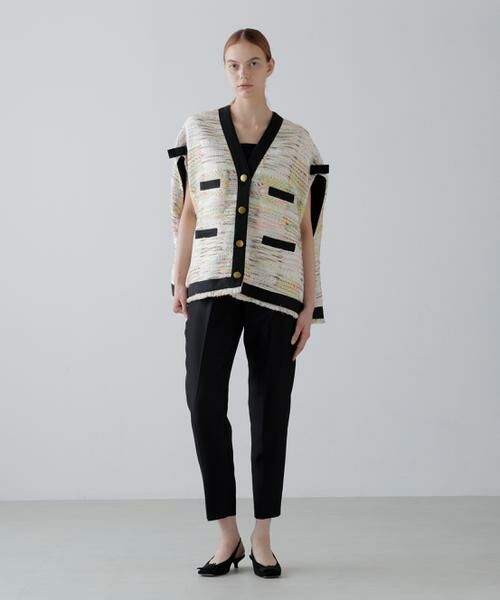 ADORE / アドーア パンツ | ＜BLACK LABEL＞シルクダブルクロスパンツ | 詳細2