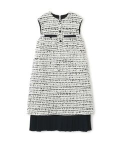 ADORE / アドーア ワンピース | ＜BLACK LABEL＞デニムツィードワンピース