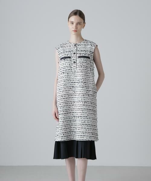 ADORE / アドーア ワンピース | ＜BLACK LABEL＞デニムツィードワンピース | 詳細2