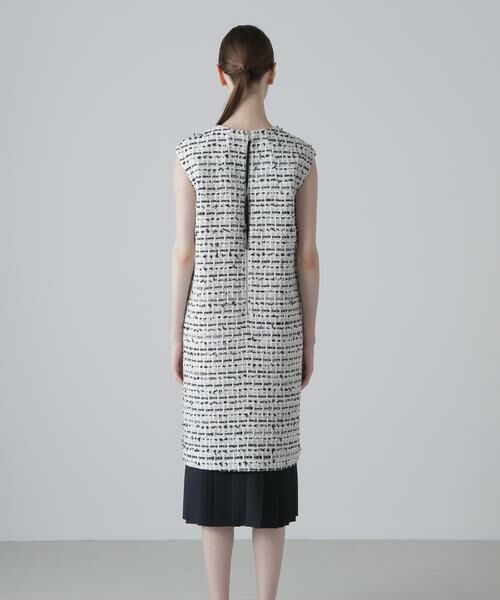 ADORE / アドーア ワンピース | ＜BLACK LABEL＞デニムツィードワンピース | 詳細4