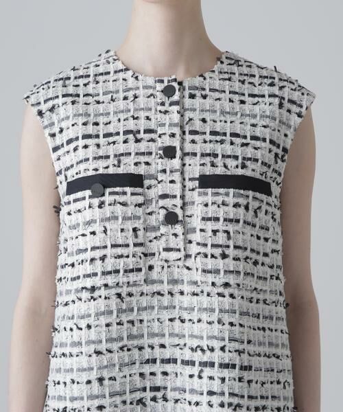 ADORE / アドーア ワンピース | ＜BLACK LABEL＞デニムツィードワンピース | 詳細5