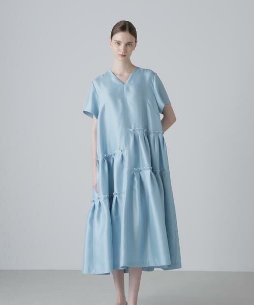 ADORE / アドーア ワンピース | ＜BLACK LABEL＞シルクダブルクロスワンピース | 詳細2