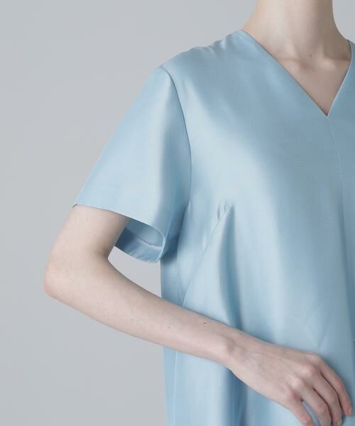 ADORE / アドーア ワンピース | ＜BLACK LABEL＞シルクダブルクロスワンピース | 詳細6