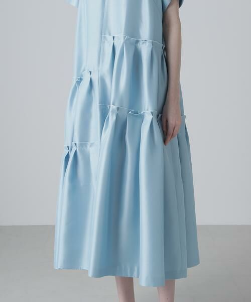 ADORE / アドーア ワンピース | ＜BLACK LABEL＞シルクダブルクロスワンピース | 詳細7