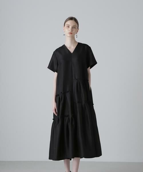 ADORE / アドーア ワンピース | ＜BLACK LABEL＞シルクダブルクロスワンピース | 詳細13