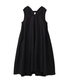 ADORE / アドーア ワンピース | ＜BLACK LABEL＞シルクダブルクロスノースリーブワンピース