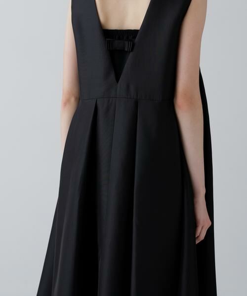 ADORE / アドーア ワンピース | ＜BLACK LABEL＞シルクダブルクロスノースリーブワンピース | 詳細10