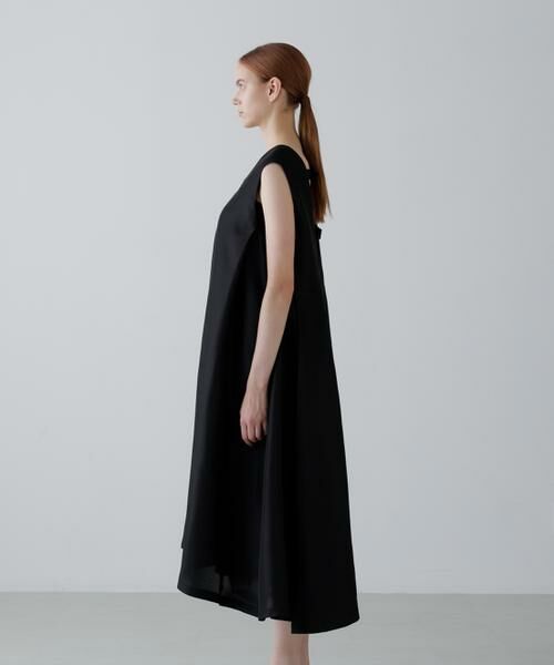 ADORE / アドーア ワンピース | ＜BLACK LABEL＞シルクダブルクロスノースリーブワンピース | 詳細3
